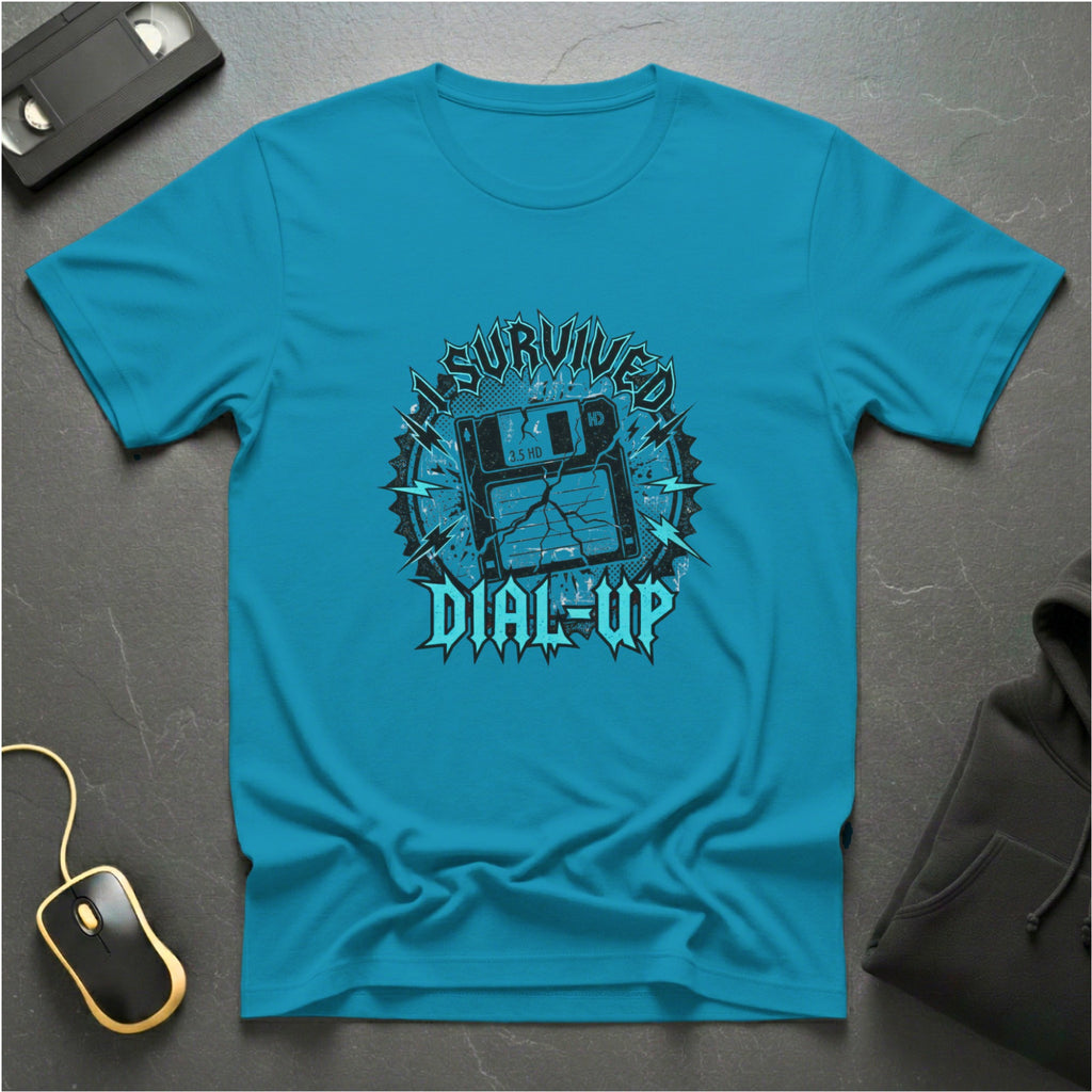 I Survived Dial Up T-shirt