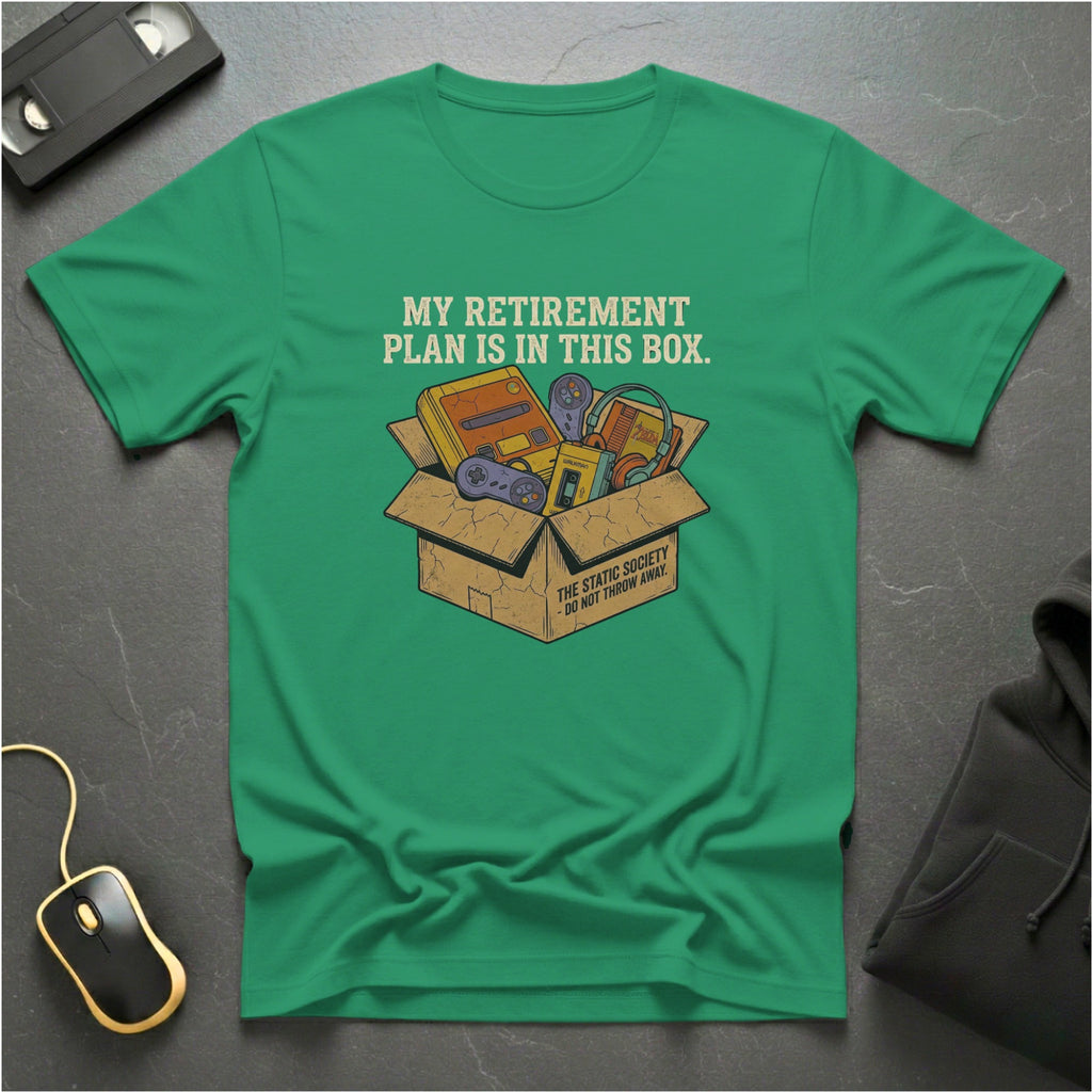 Retirement Plan Box T-Shirt