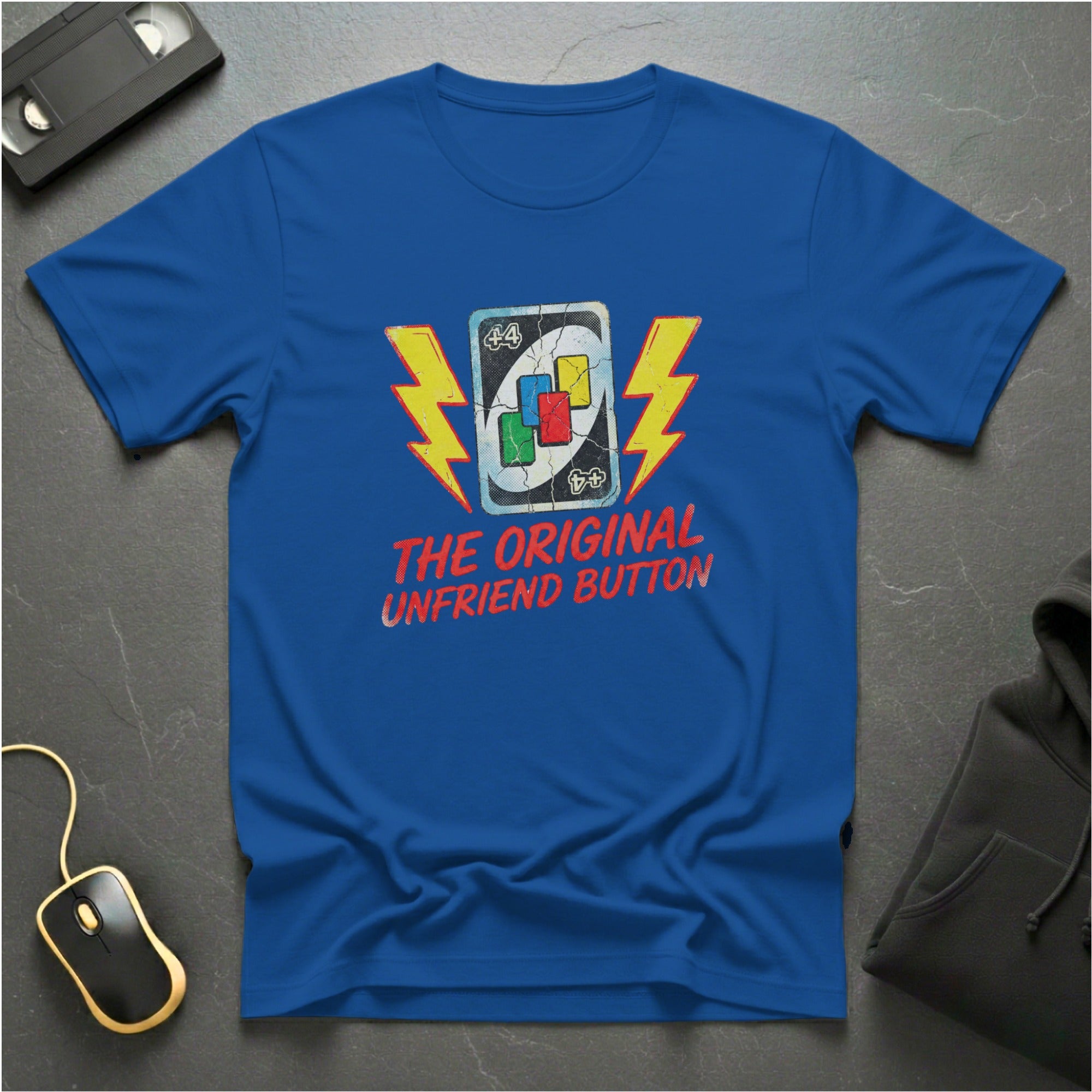 OG Unfriend Button T-Shirt