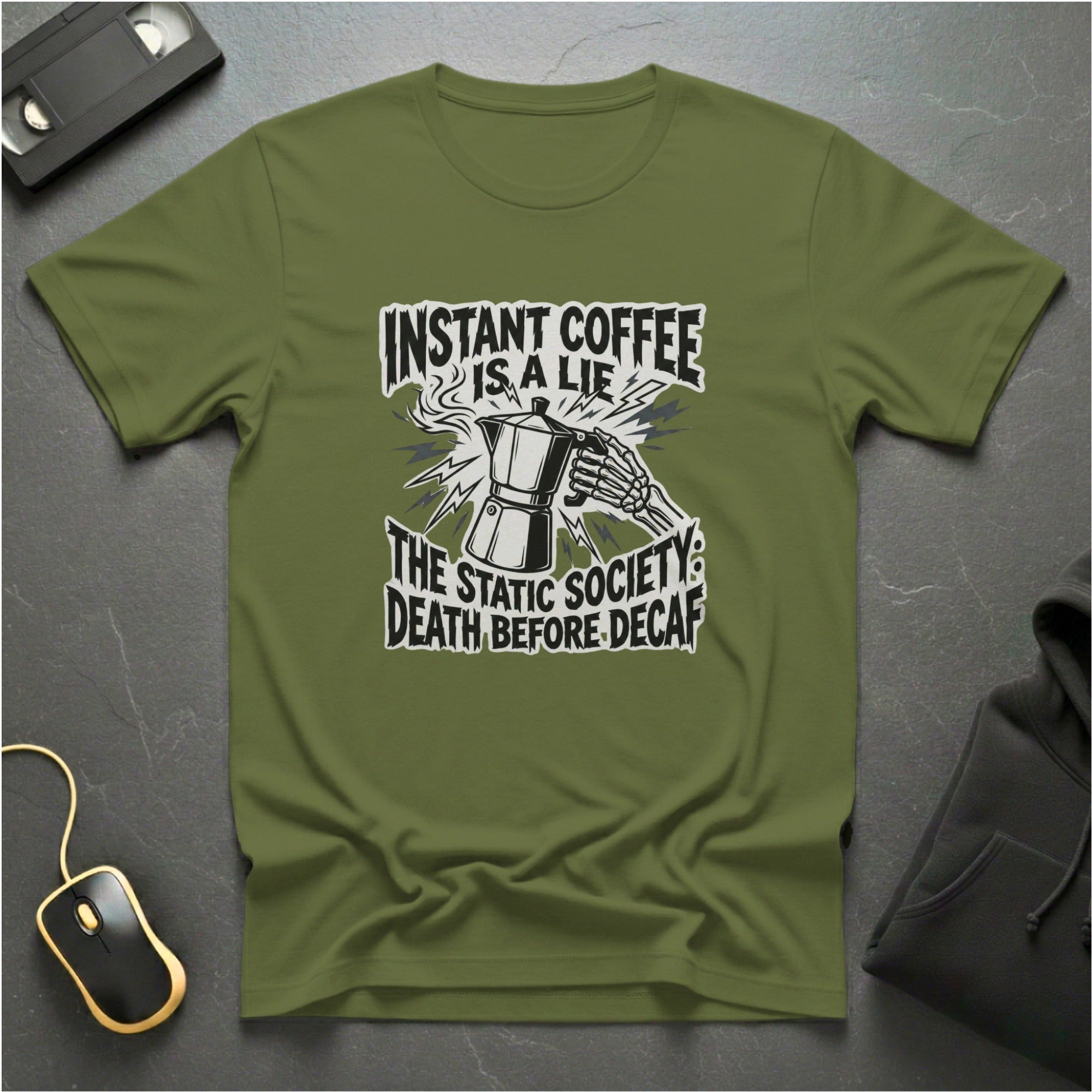 Death Before Decaf T-Shirt