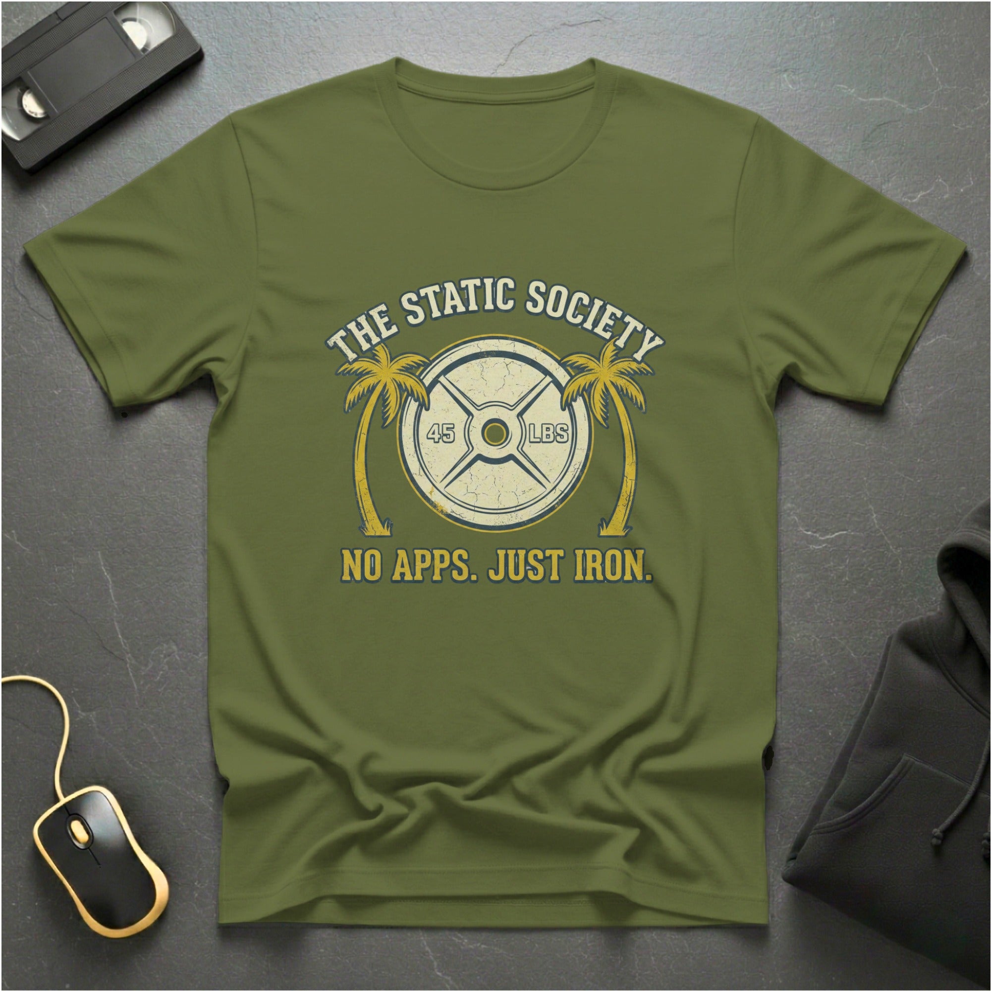 No Apps Just Iron T-Shirt