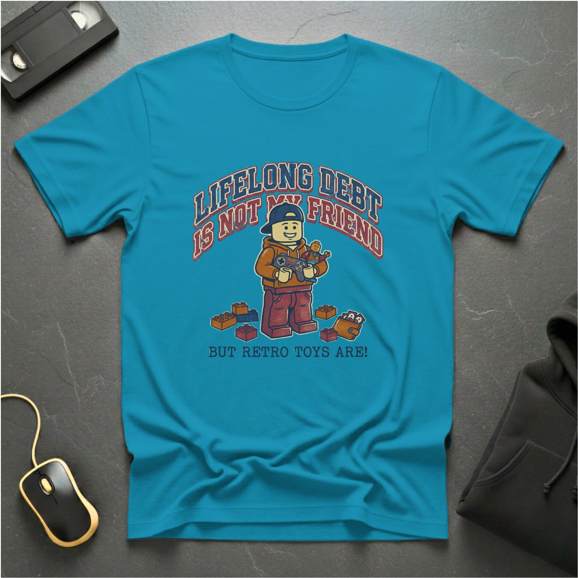 Retro Toys Debt T-Shirt
