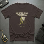 Printed Map T-Shirt