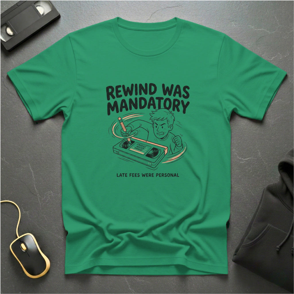 Manual Rewind T-Shirt