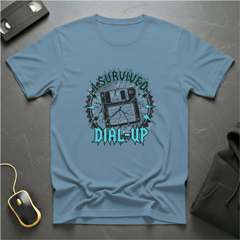 I Survived Dial Up T-shirt