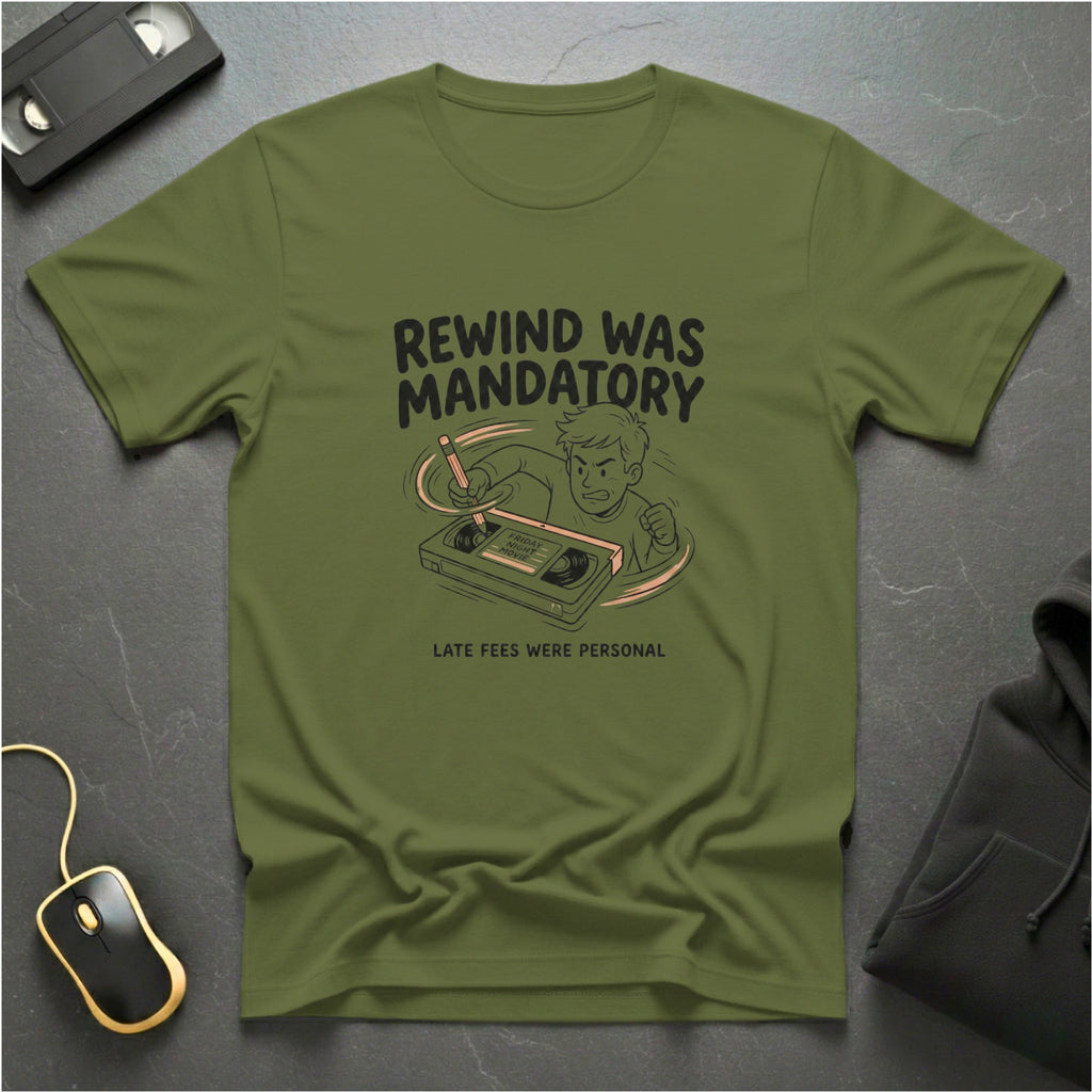 Manual Rewind T-Shirt