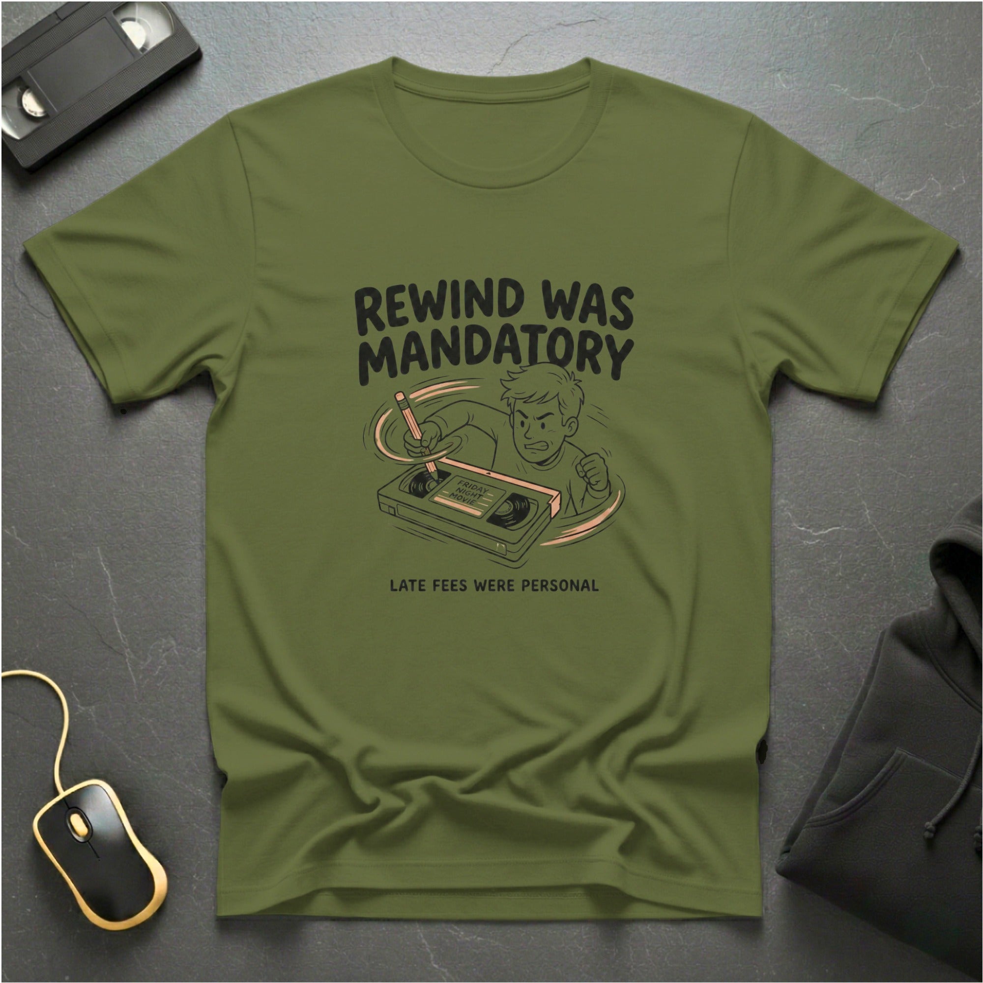 Manual Rewind T-Shirt
