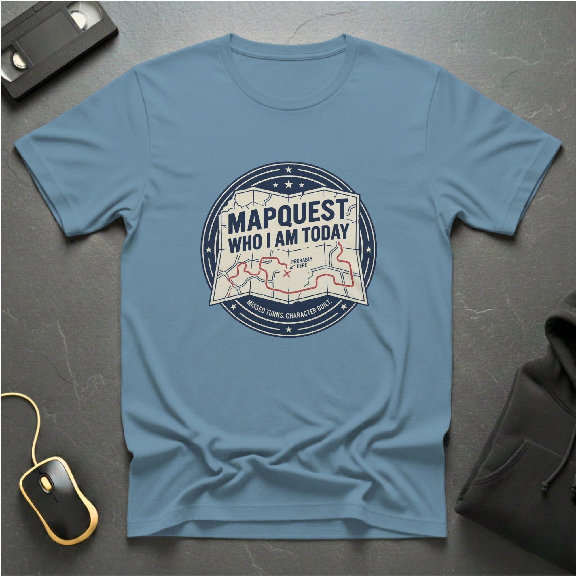 Mapquest Who I Am T-Shirt
