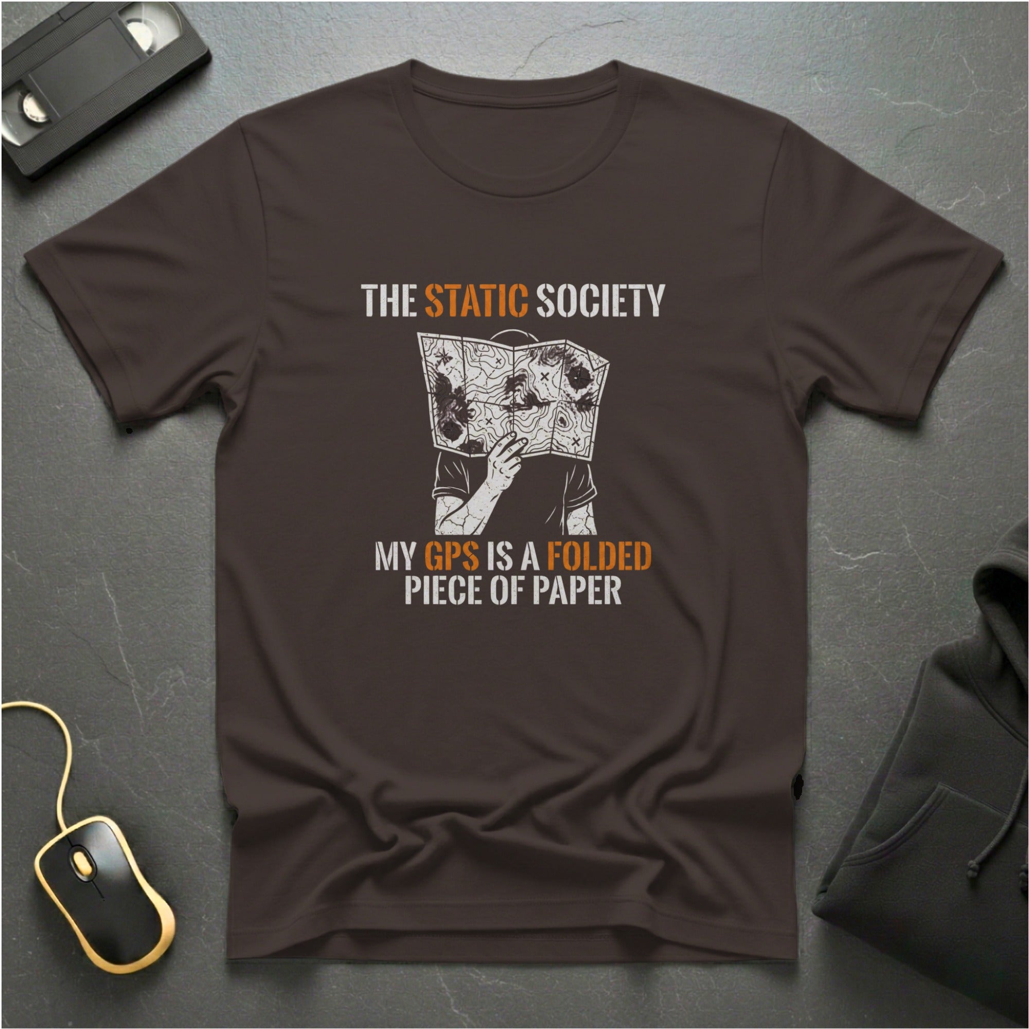 Paper GPS T-Shirt