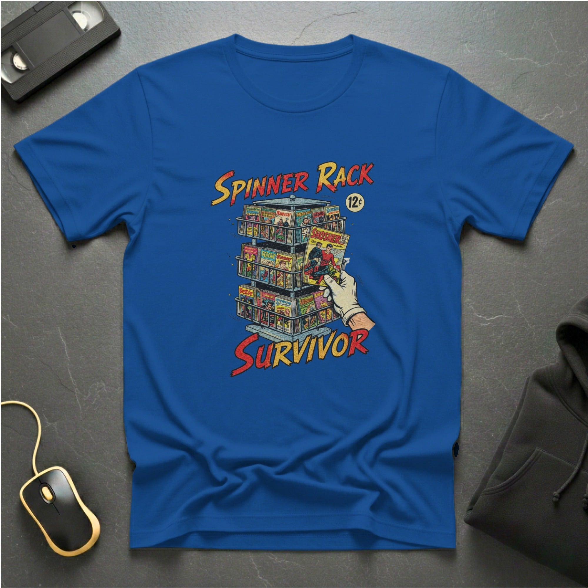 Comic Spinner Rack T-Shirt