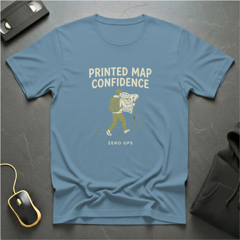 Printed Map T-Shirt