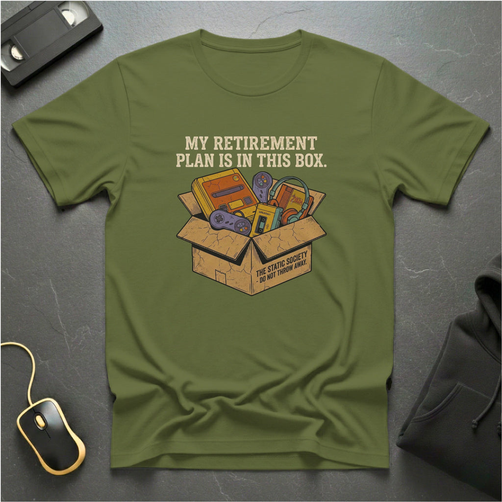 Retirement Plan Box T-Shirt