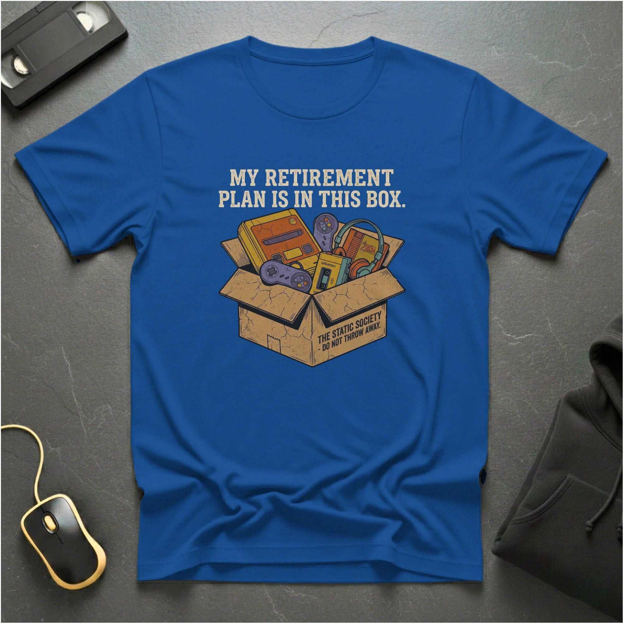 Retirement Plan Box T-Shirt