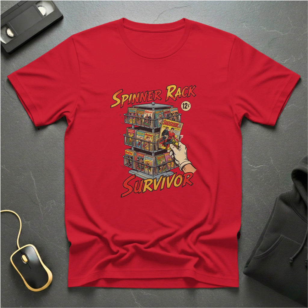 Comic Spinner Rack T-Shirt