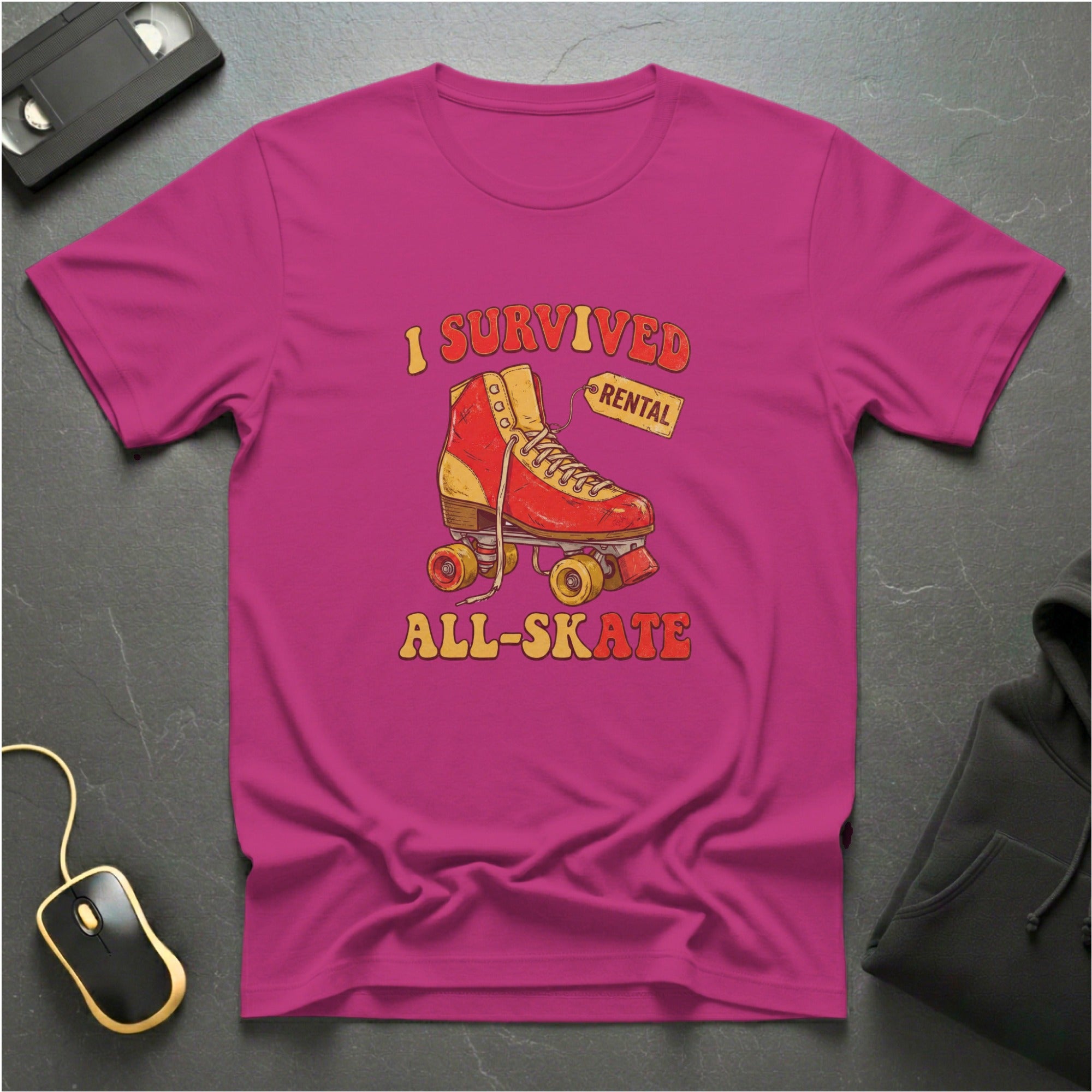 I Survived All Skate T-Shirt