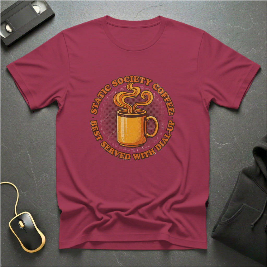 Served With Dial-Up T-Shirt