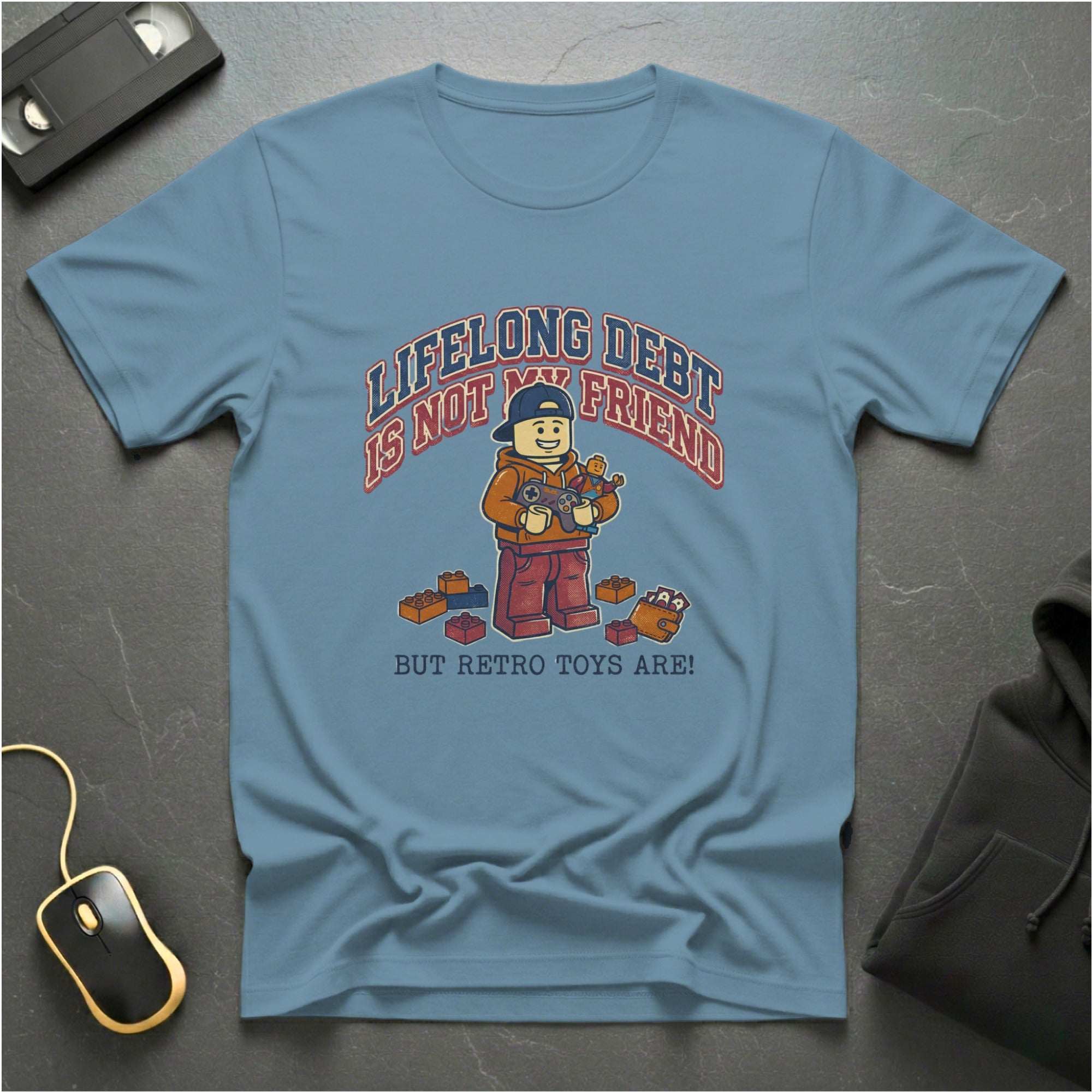 Retro Toys Debt T-Shirt