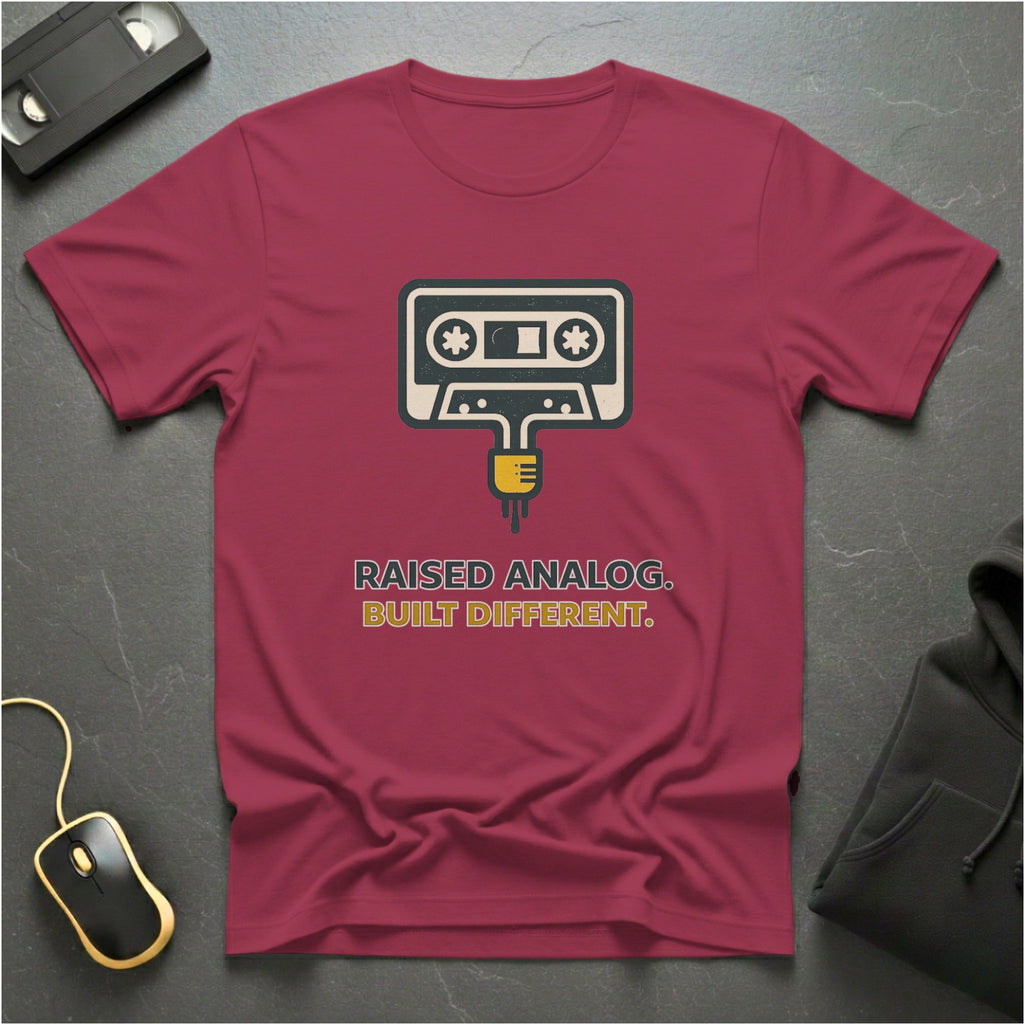 Raised Analog Built Different T-Shirt
