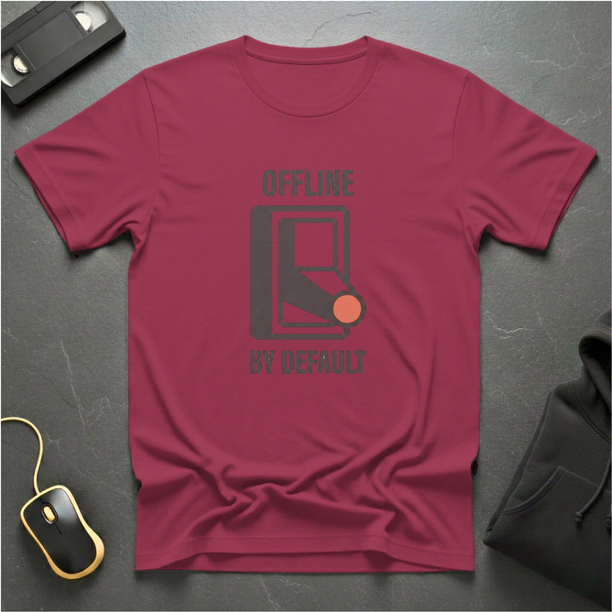 Offline By Default T-Shirt