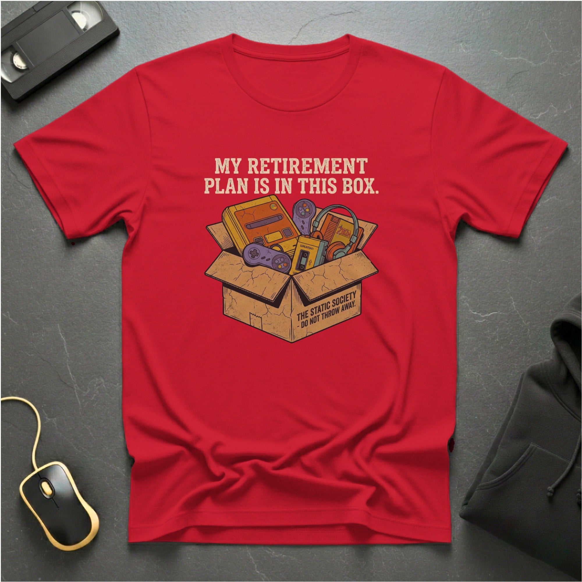 Retirement Plan Box T-Shirt