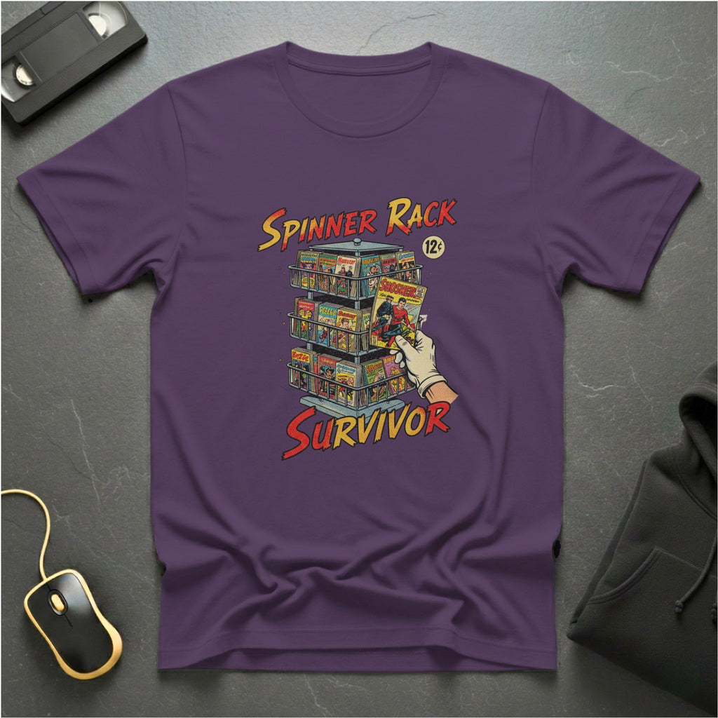 Comic Spinner Rack T-Shirt