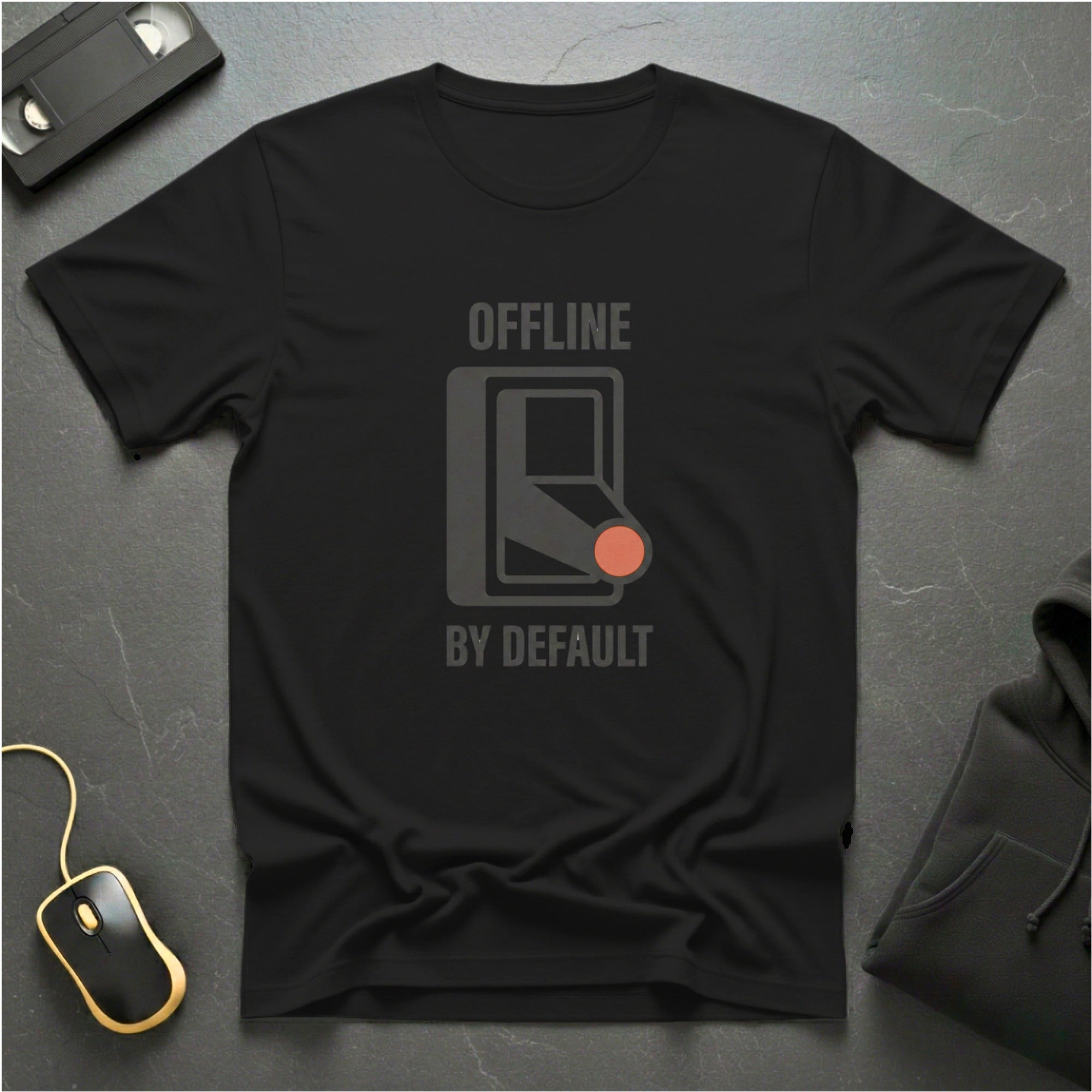 Offline By Default T-Shirt