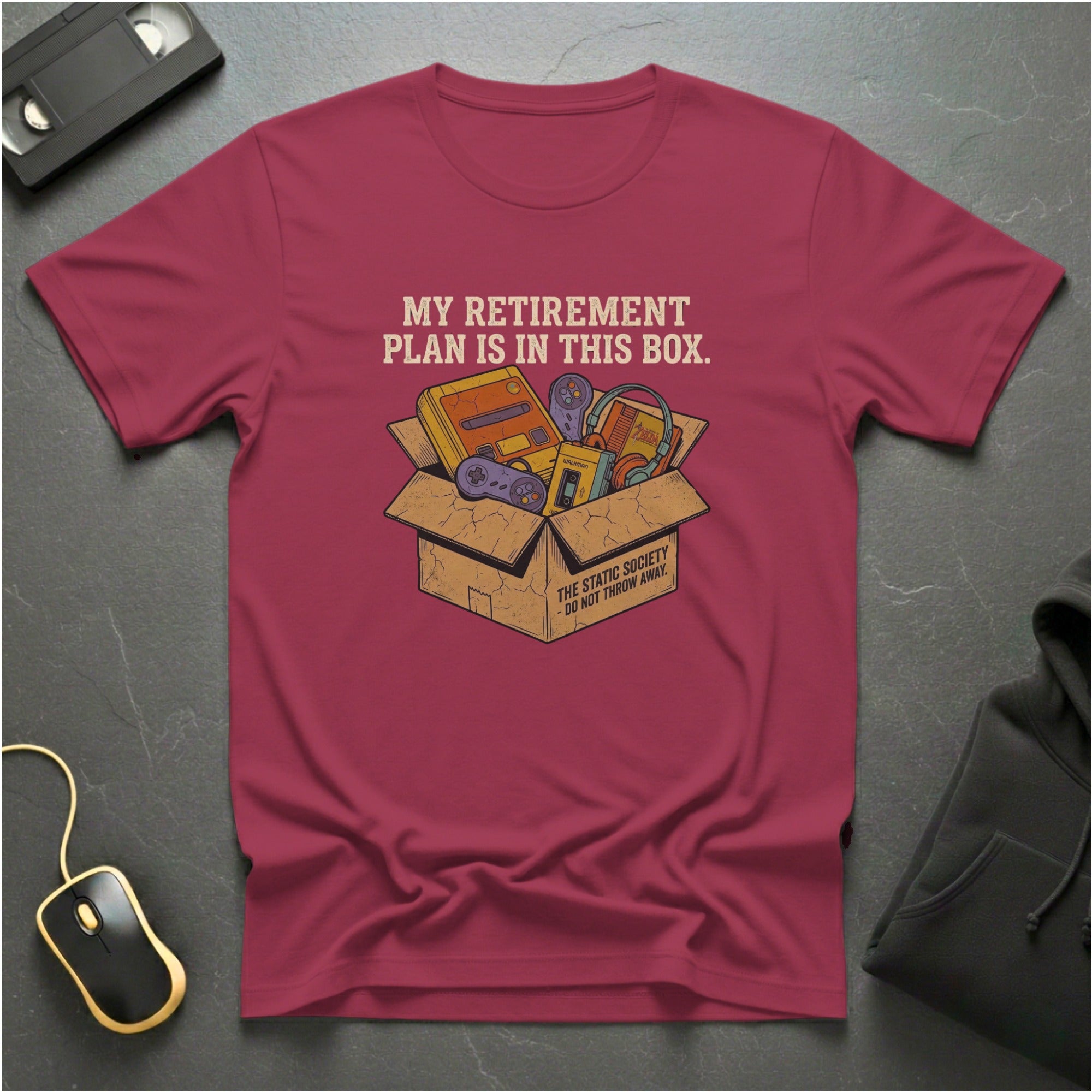 Retirement Plan Box T-Shirt