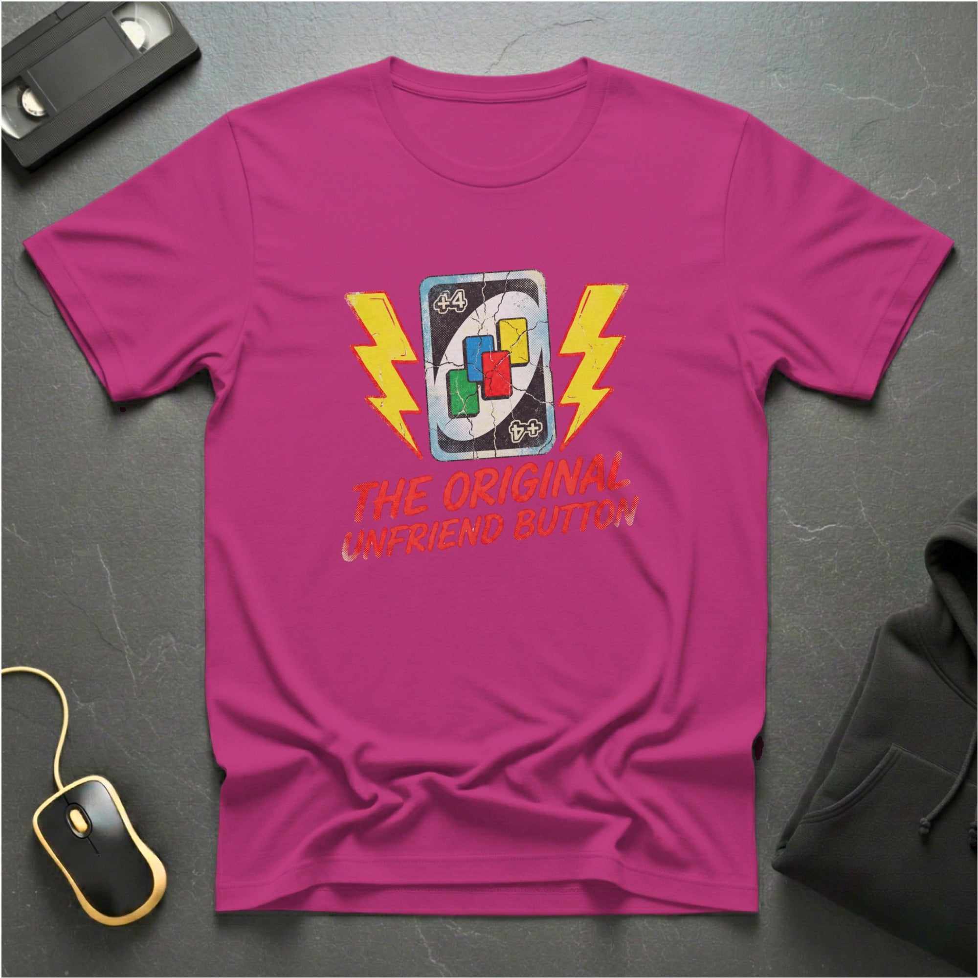 OG Unfriend Button T-Shirt