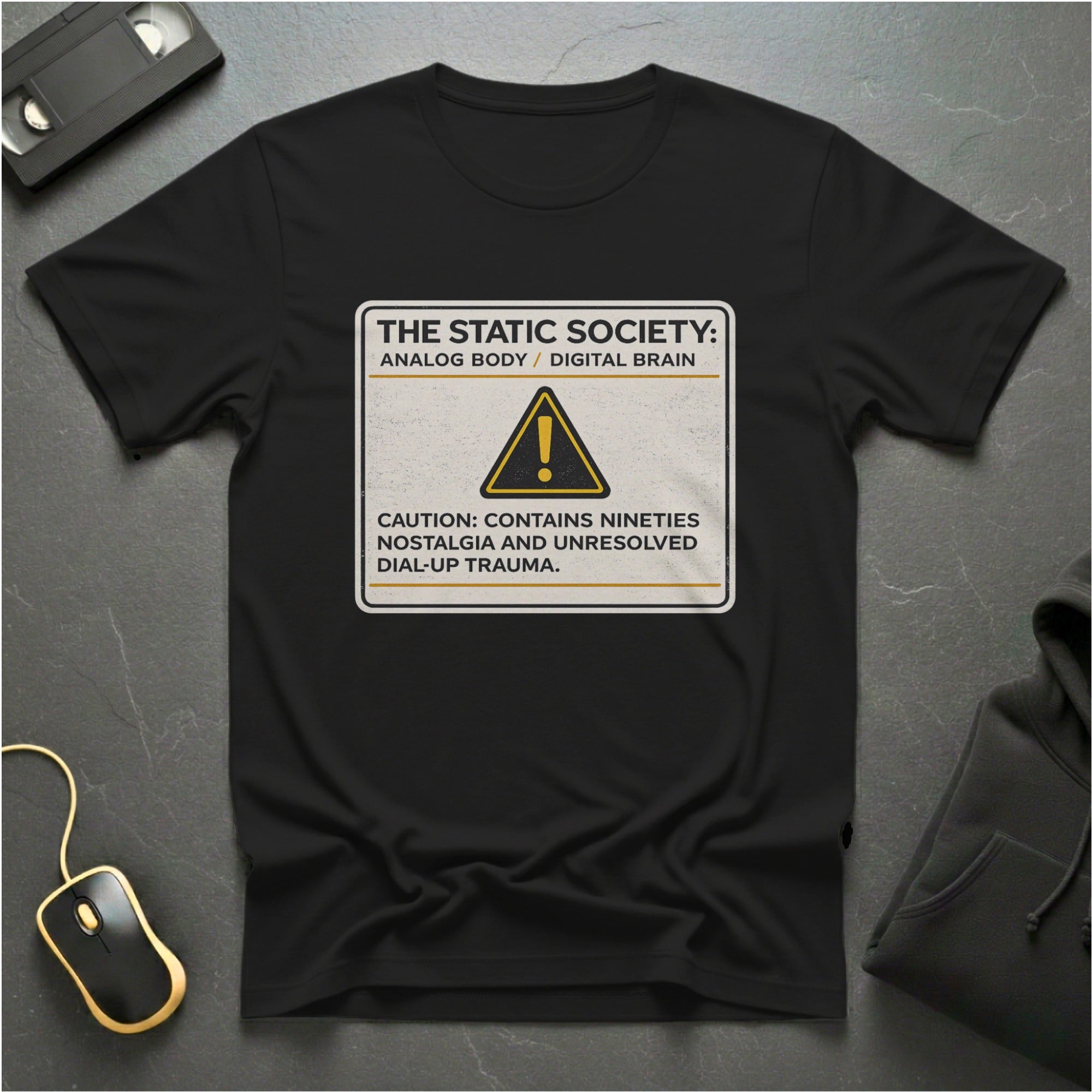 Caution Analog Body T-Shirt