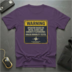 Warning Metal Slides T-Shirt