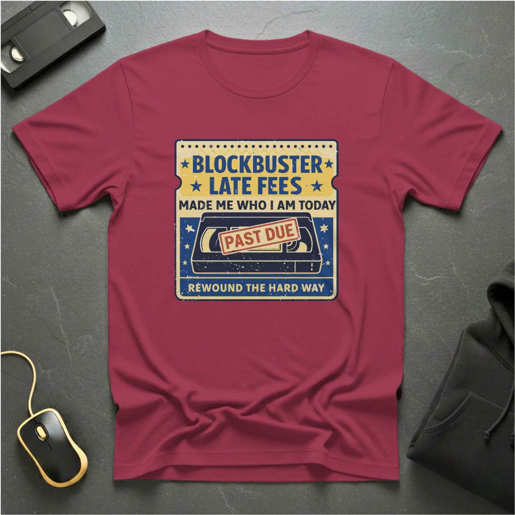 Past Due Late Fees T-Shirt
