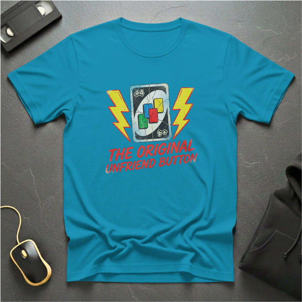 OG Unfriend Button T-Shirt