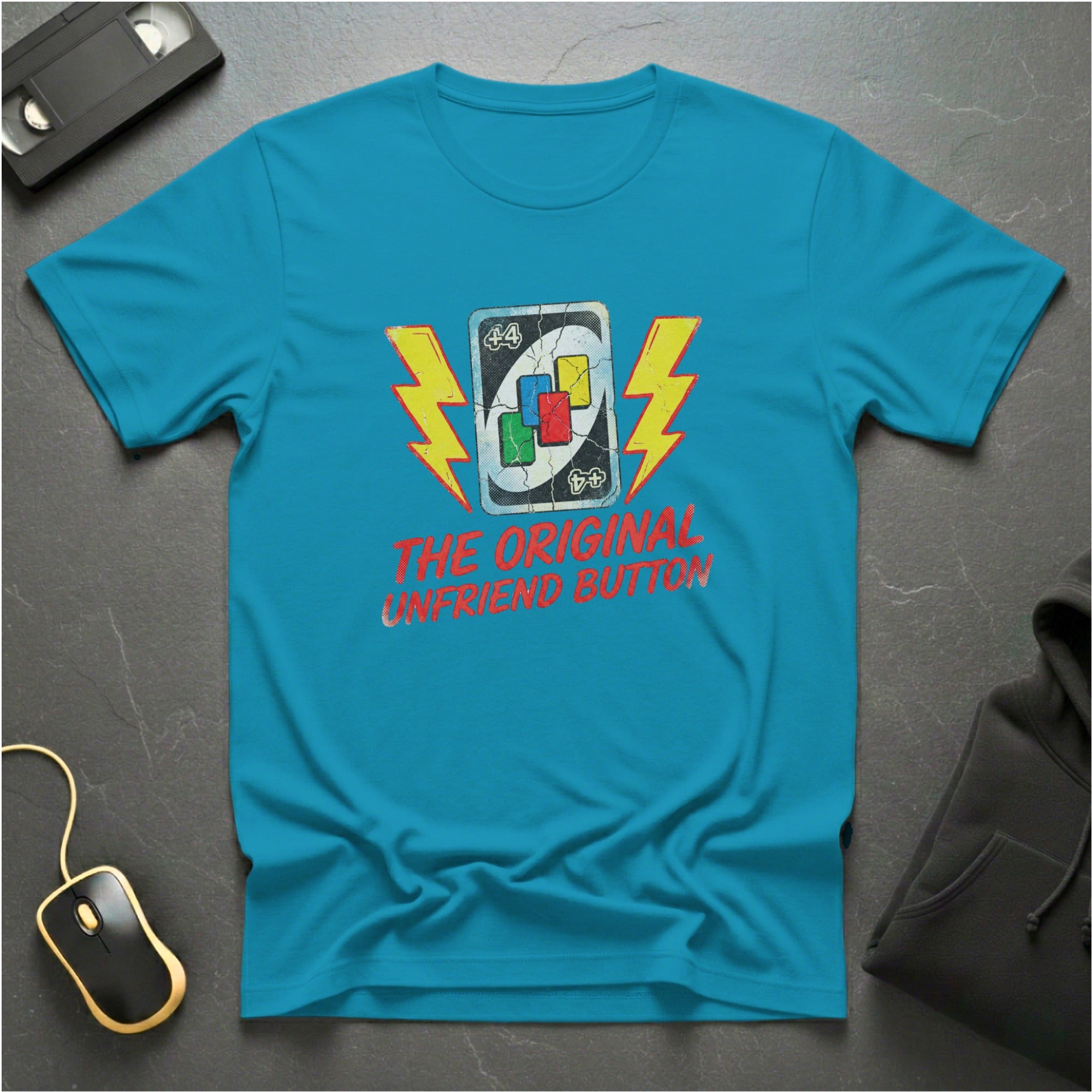 OG Unfriend Button T-Shirt