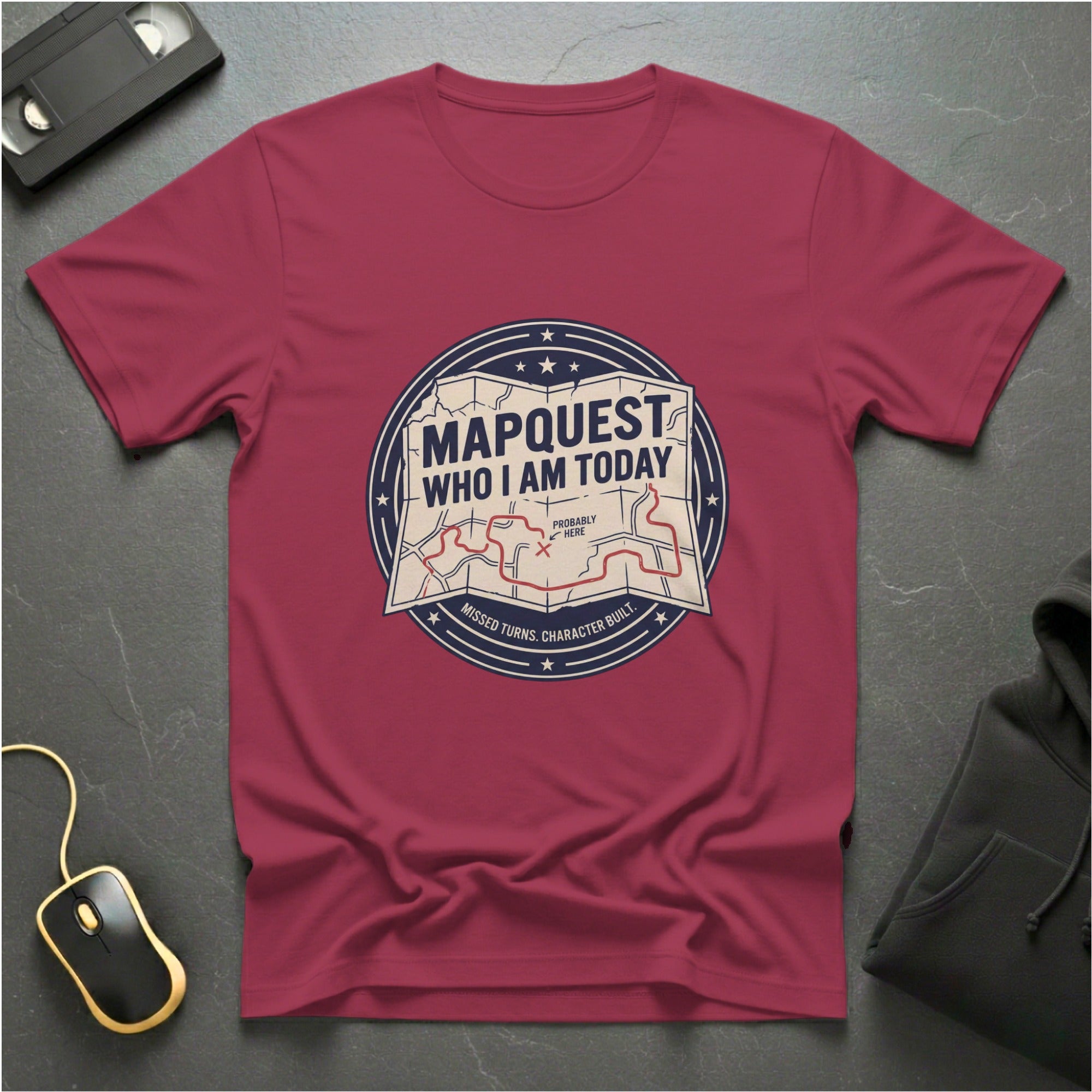 Mapquest Who I Am T-Shirt