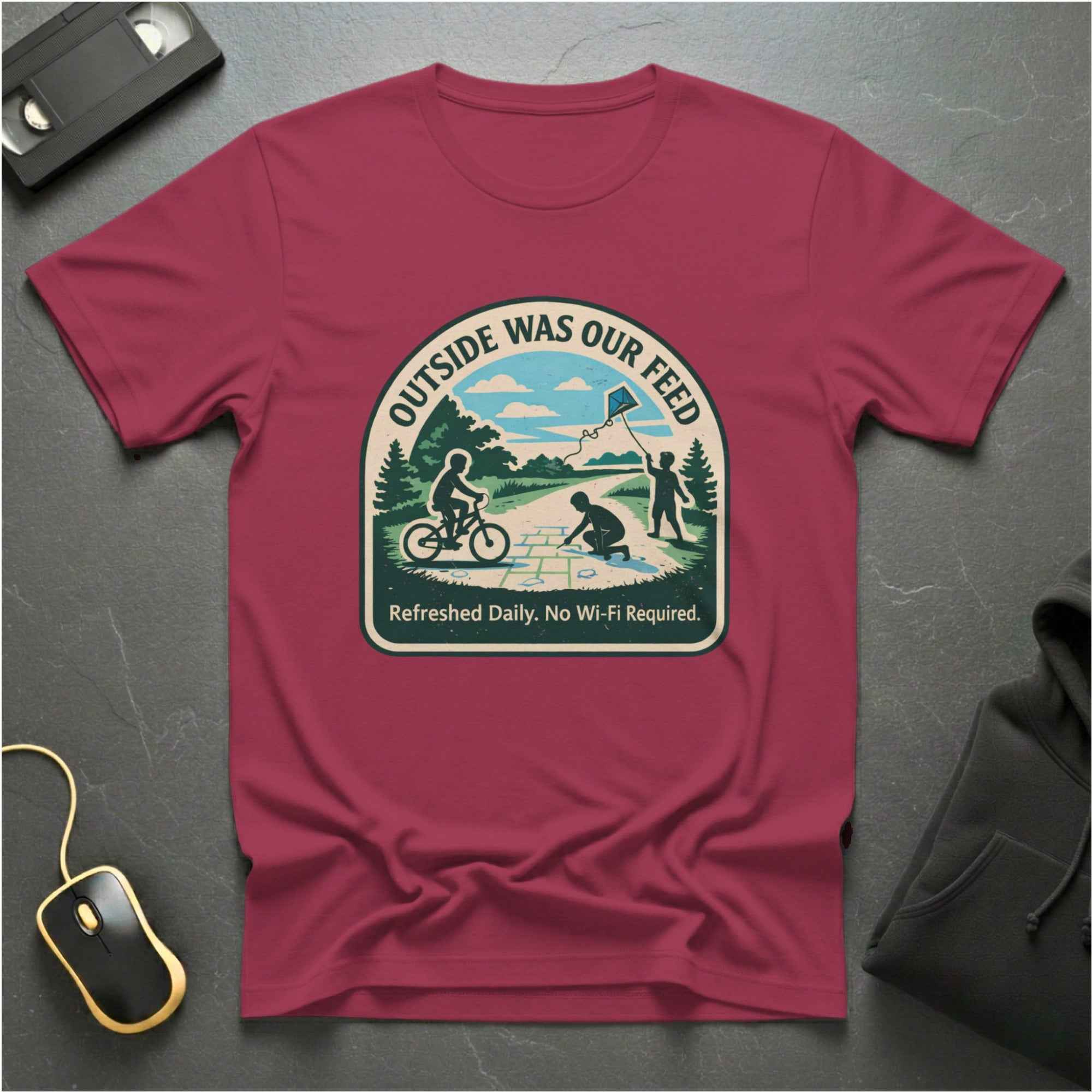 Outside Was Our Feed T-Shirt