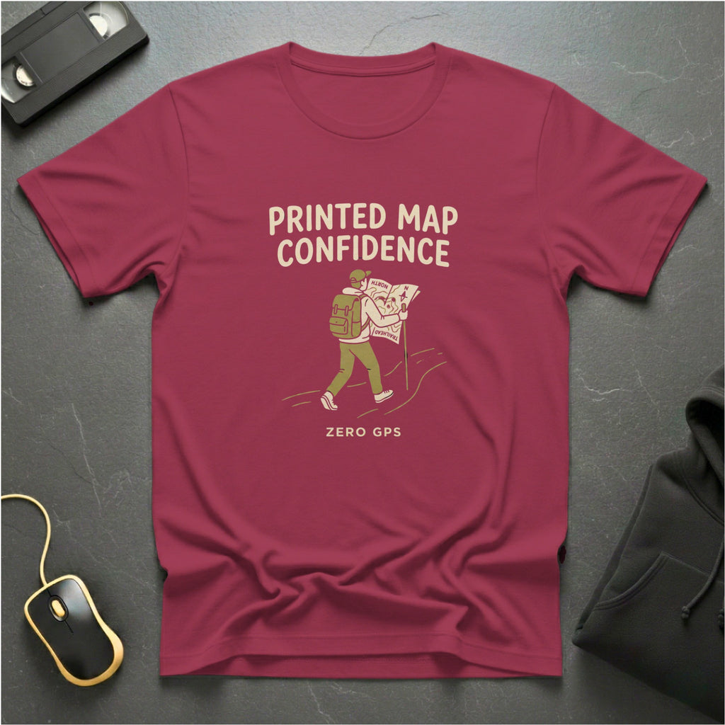 Printed Map T-Shirt