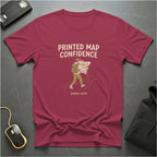 Printed Map T-Shirt