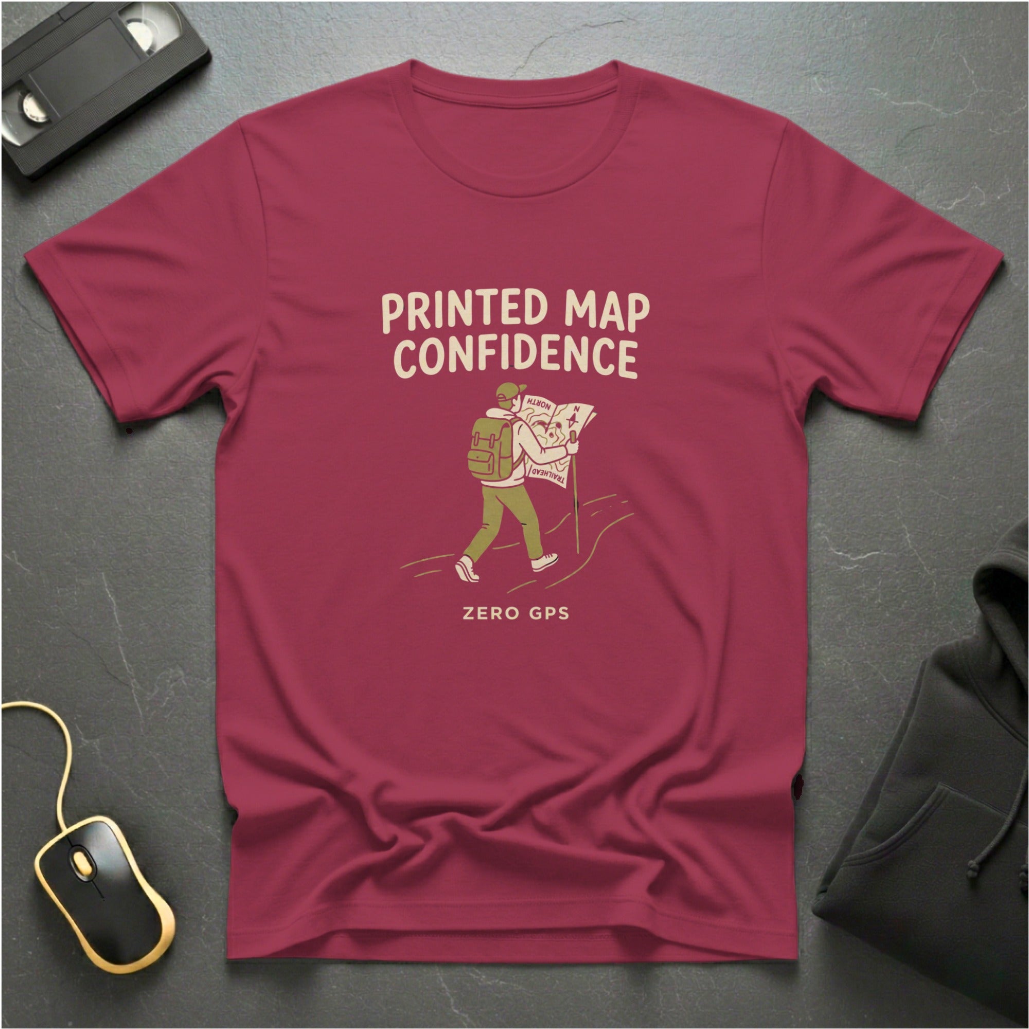 Printed Map T-Shirt