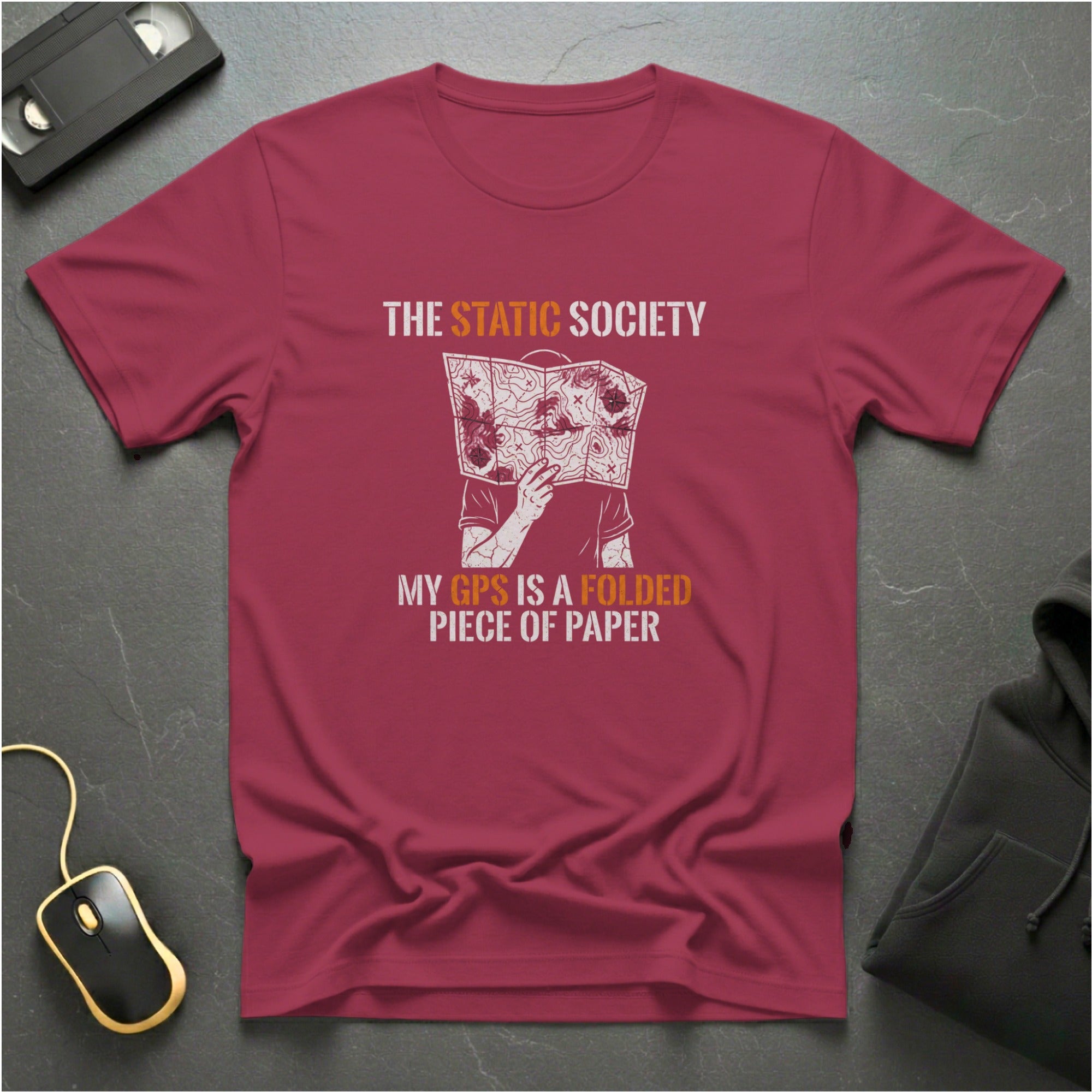 Paper GPS T-Shirt
