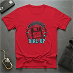 I Survived Dial Up T-shirt