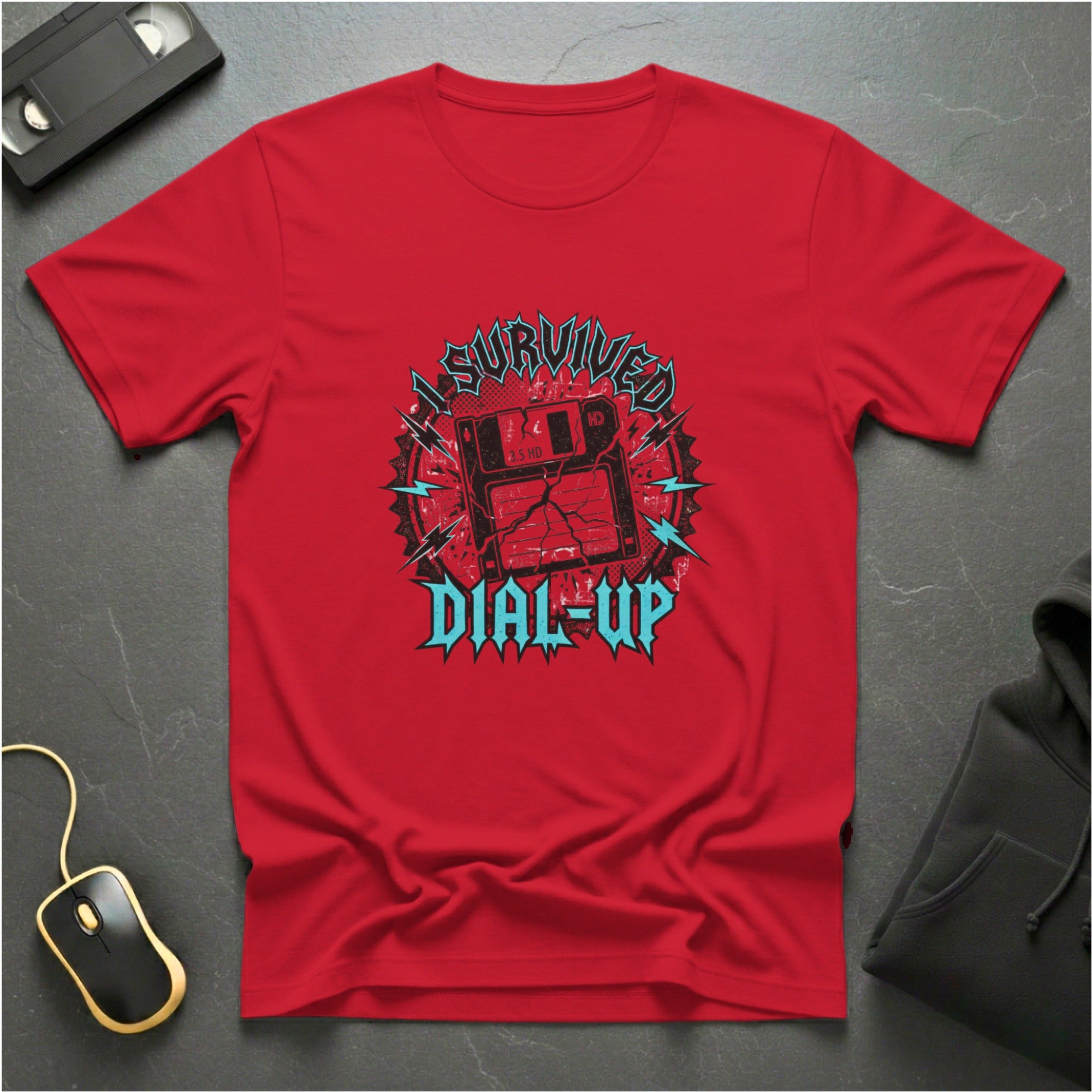 I Survived Dial Up T-shirt