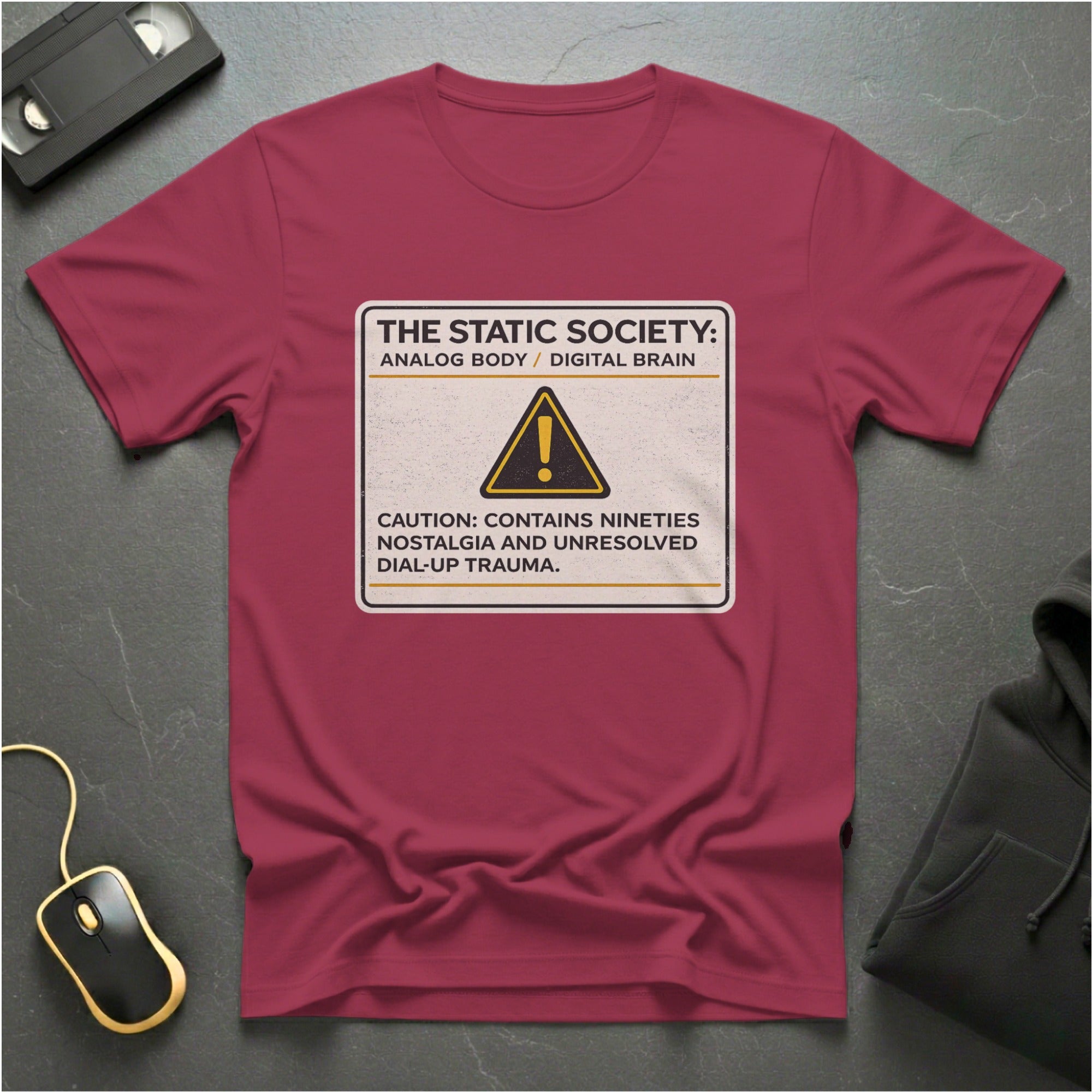 Caution Analog Body T-Shirt