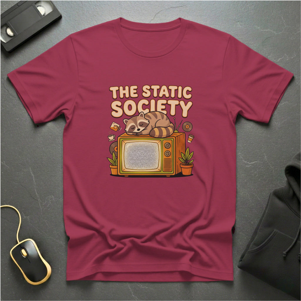 Analog Raccoon T-Shirt