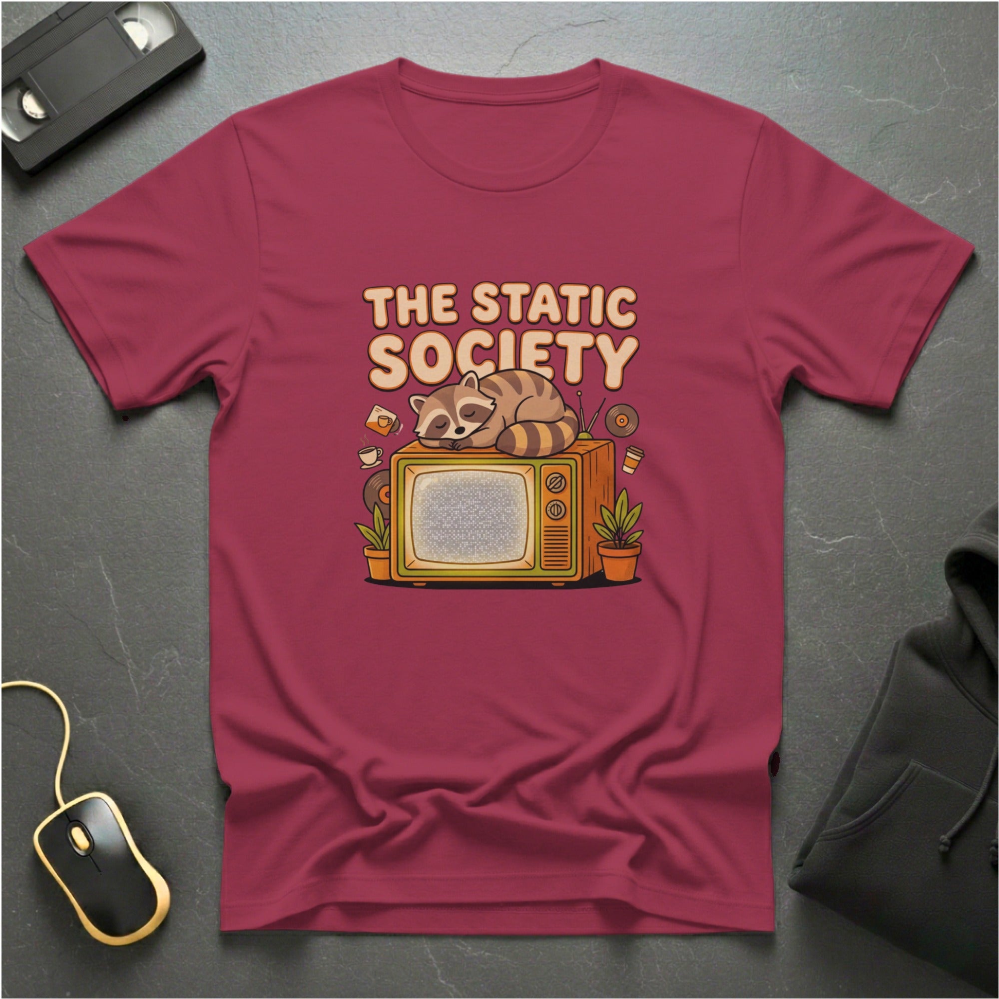 Analog Raccoon T-Shirt