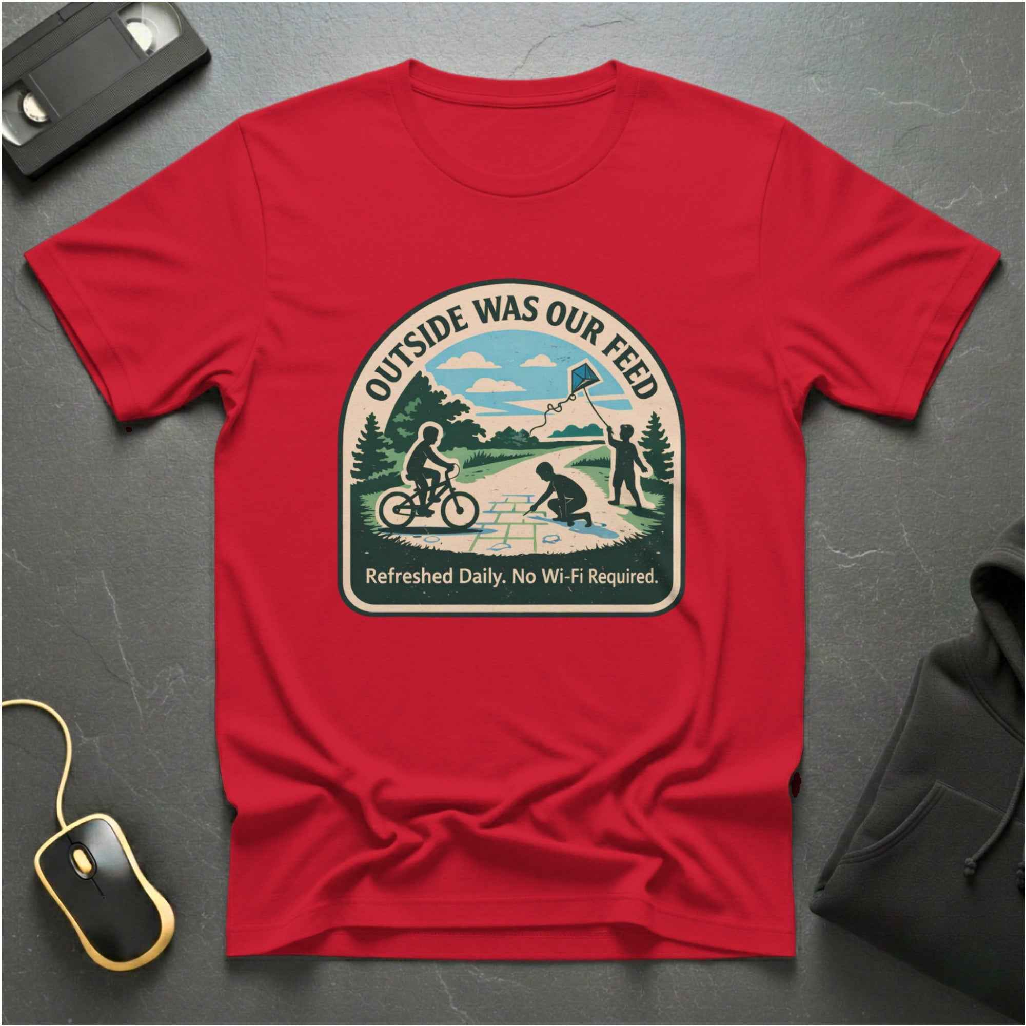 Outside Was Our Feed T-Shirt