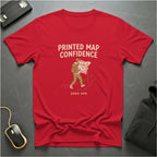 Printed Map T-Shirt