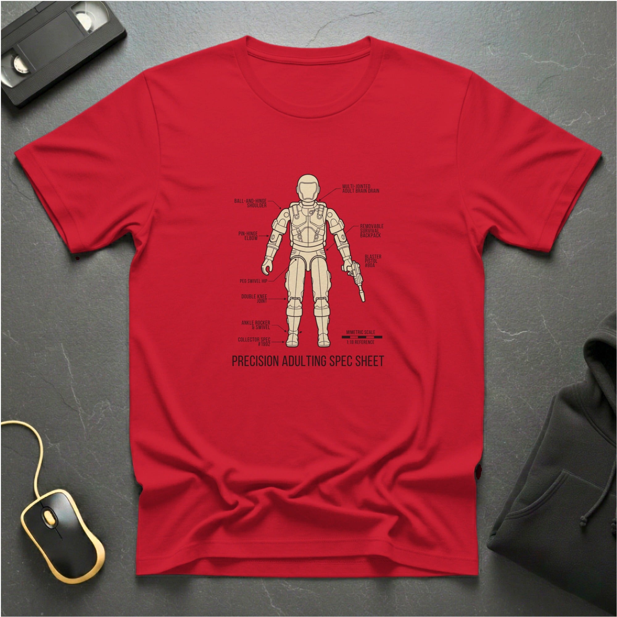 Adulting Spec Sheet T-Shirt