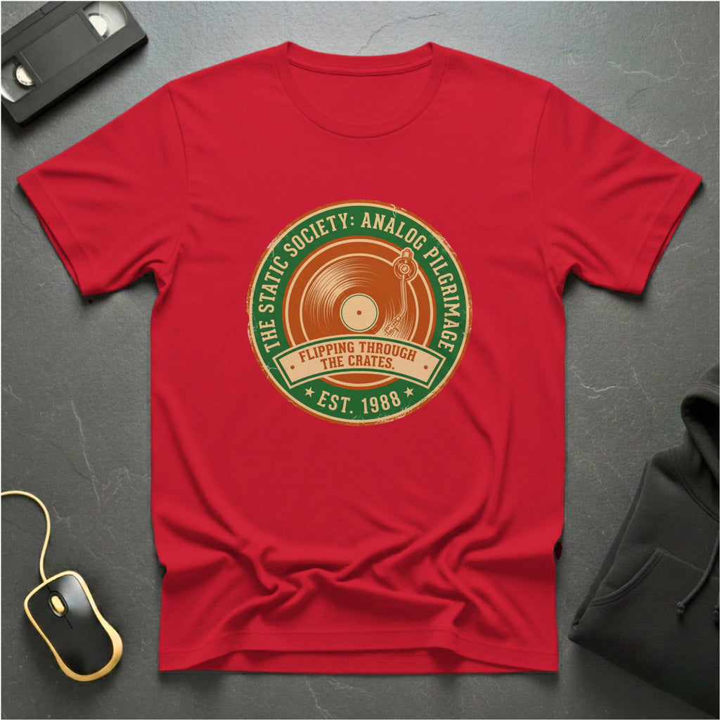 Flipping Through The Crates T-Shirt