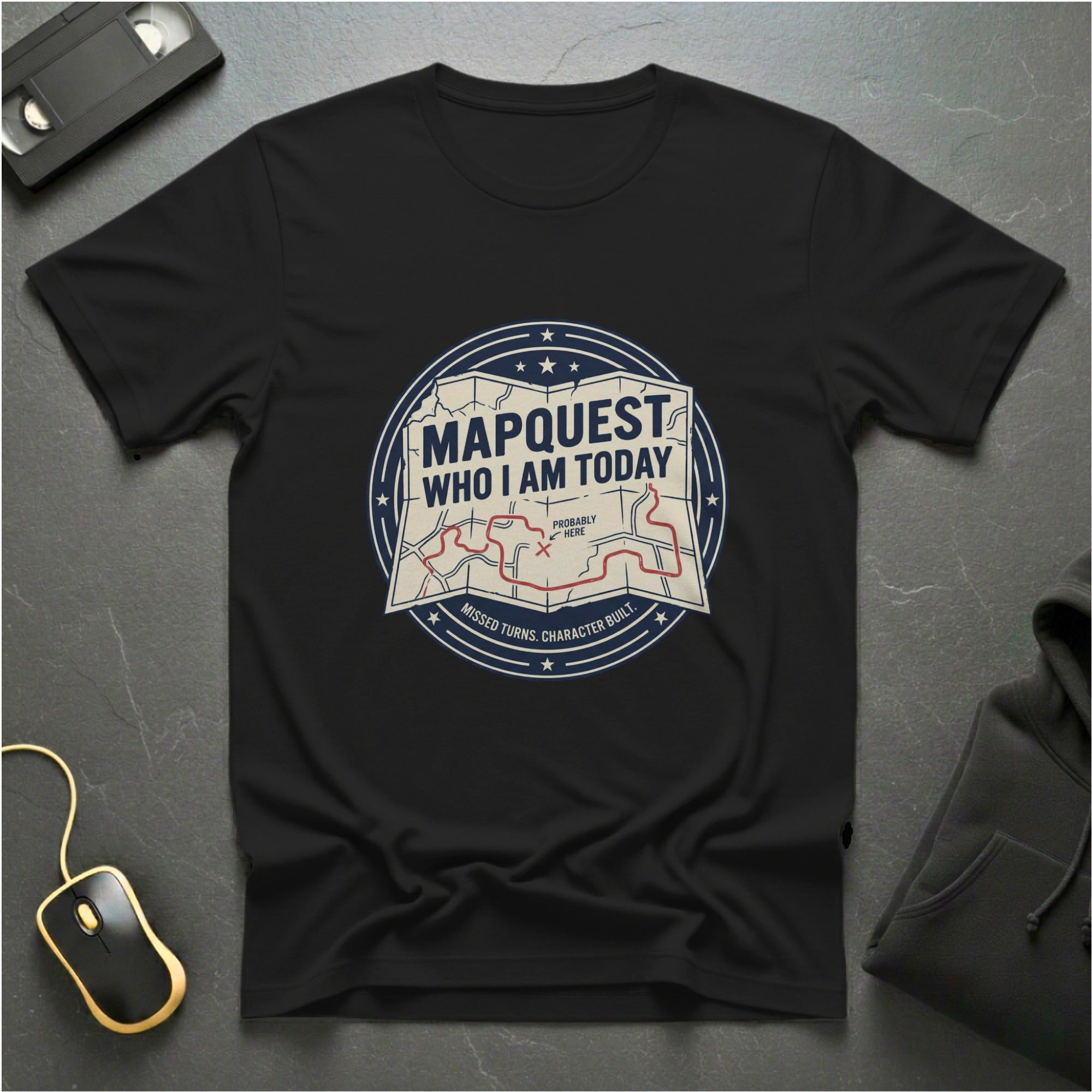 Mapquest Who I Am T-Shirt