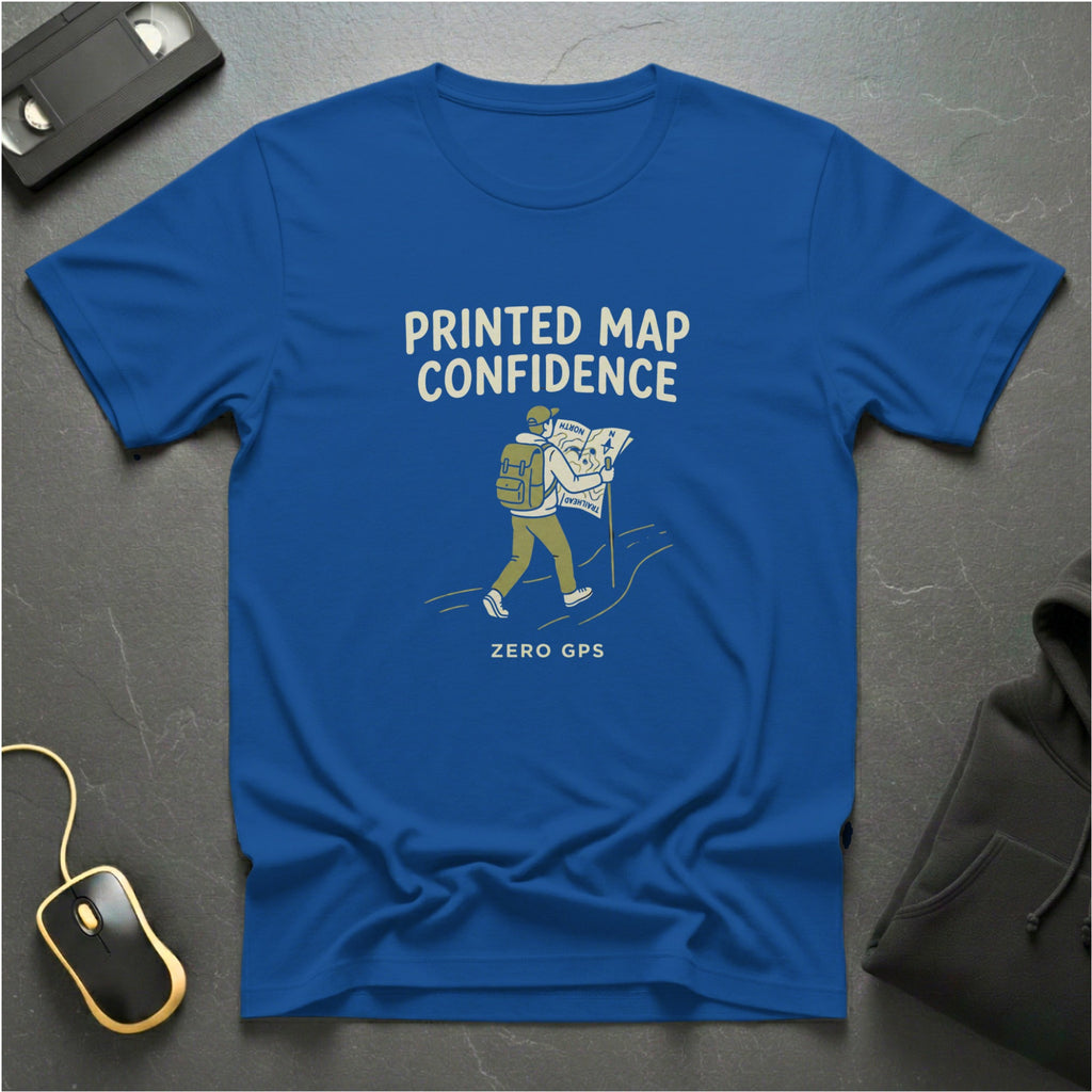 Printed Map T-Shirt